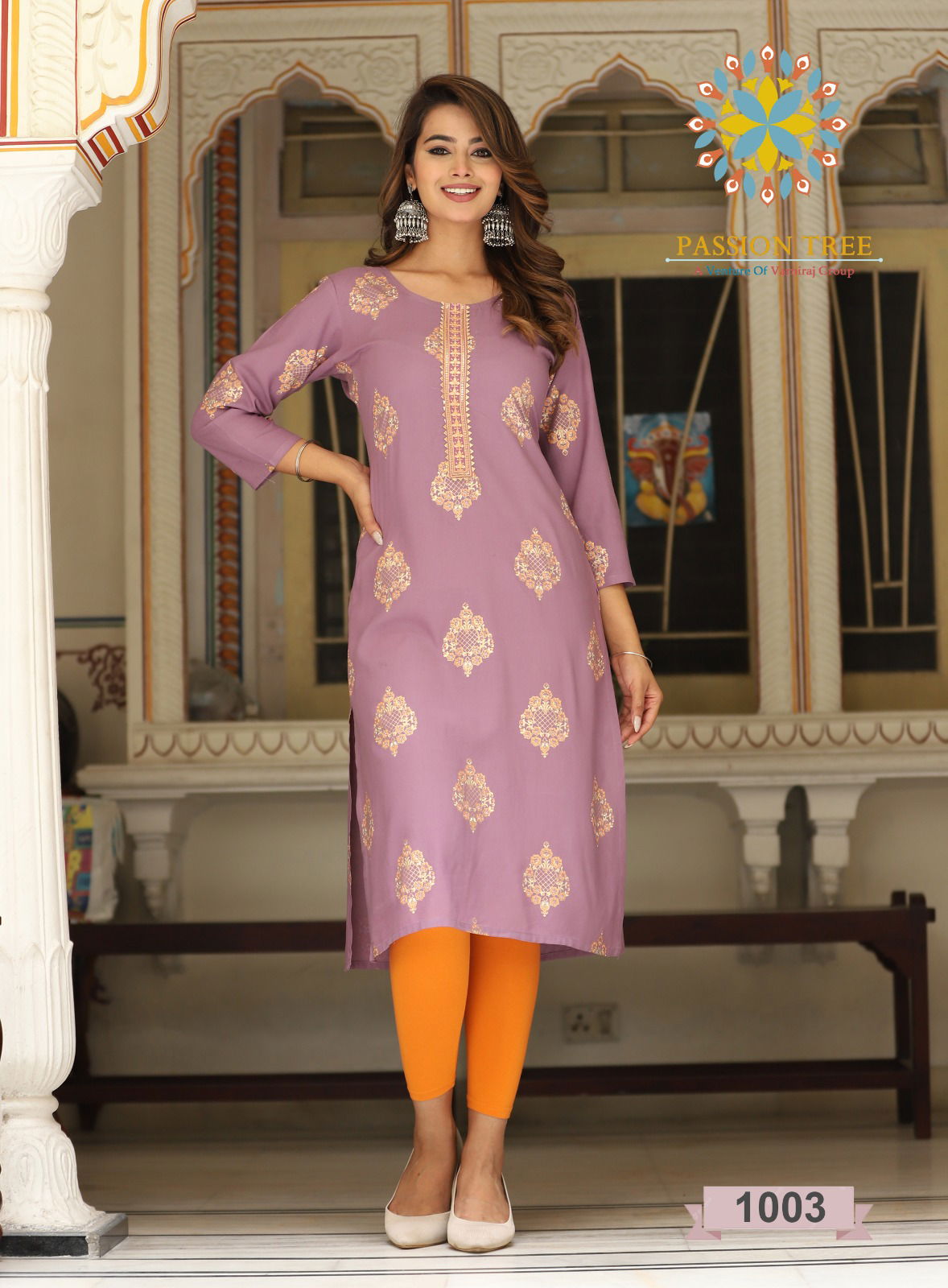 Albeli Vol 1 By Passion Tree Embroidery Designer Kurtis
